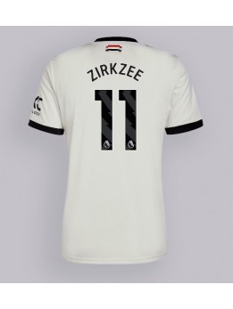 Billige Manchester United Joshua Zirkzee #11 Tredjedrakt 2024-25 Kortermet